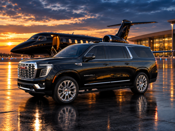 GMC Yukon XL Denali for Arrive Jax executive chauffeur service in Jacksonville